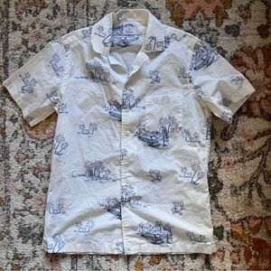 Small brooks brothers regent fit short sleeve button up shirt